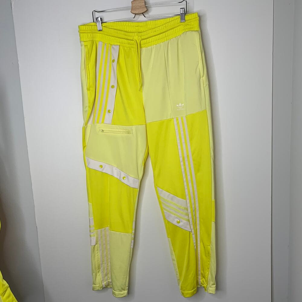 Adidas x Danielle Cathari Zip Up and Pant Suit Set Tracksuit Yellow Rare Womens - Picture 13 of 16